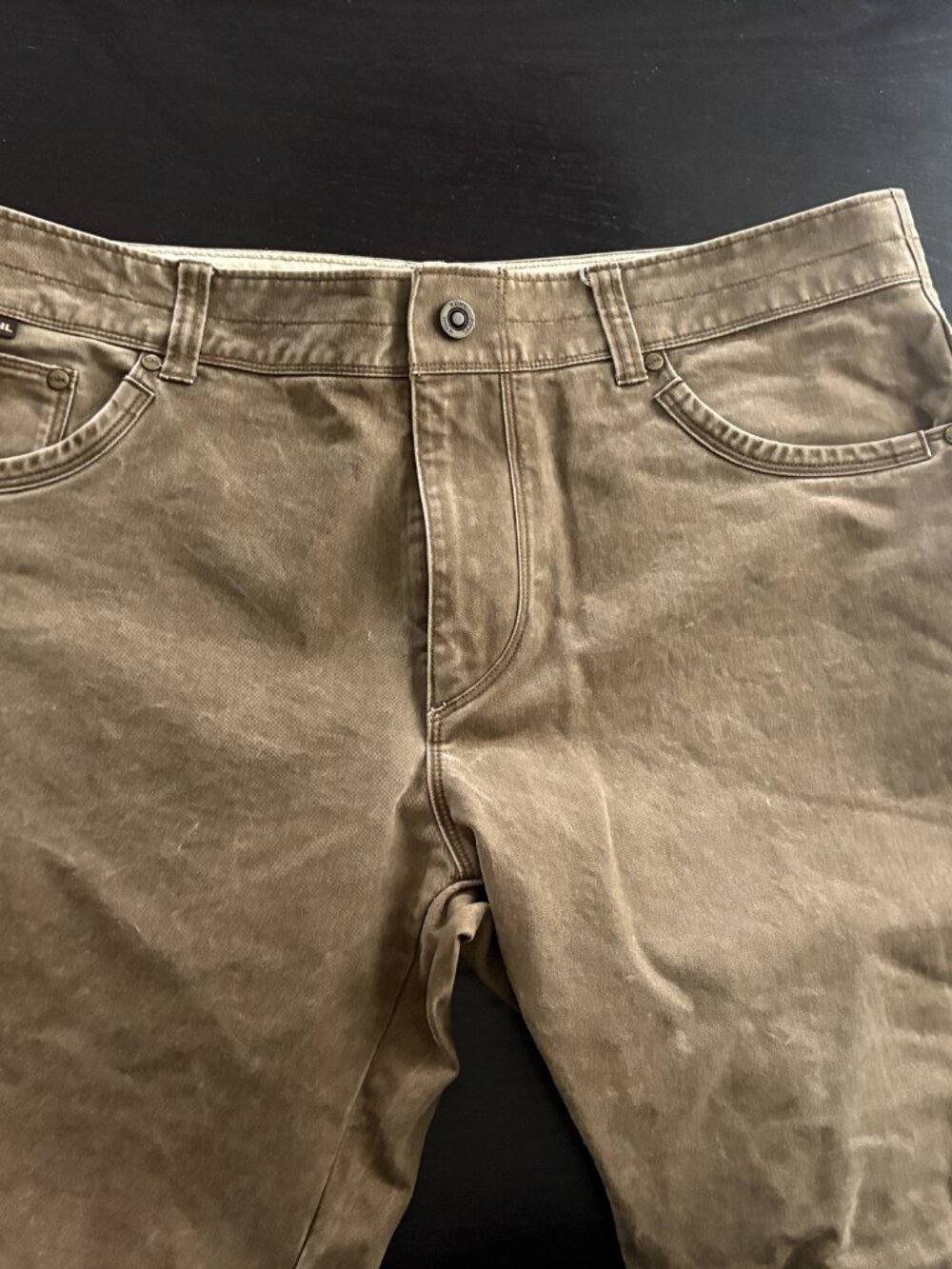Mens Kuhl Vintage Patina Dye Free Rydr Pants 38 X 29 - Picture 4 of 13